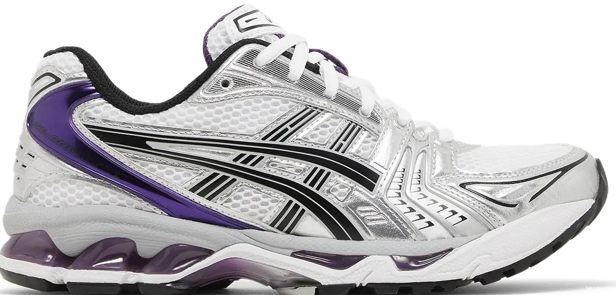 14 W Dark Grape Gel-Kayano ASICS White 0809